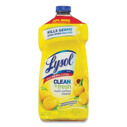 Clean And Fresh Multi-Surface Cleaner, Sparkling Lemon And Sunflower Essence Scent, 40 Oz Bottle