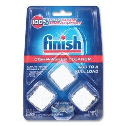 Dishwasher Cleaner Pouches, Original Scent, Pouch, 3 Tabs/pack