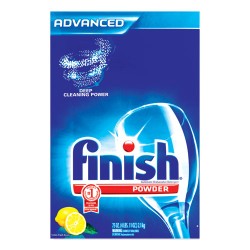 Automatic Dishwasher Detergent, Lemon Scent, Powder, 2.3 Qt. Box, 6 Boxes/ct