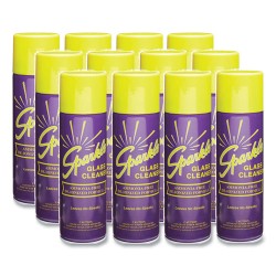 Glass Cleaner, 20 Oz Aerosol Spray, 12/carton