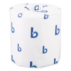 Two-Ply Toilet Tissue, Septic Safe, White, 4.5 X 3, 500 Sheets/roll, 96 Rolls/carton