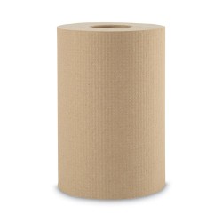 Hardwound Paper Towels, 8" X 350ft, 1-Ply Natural, 12 Rolls/carton