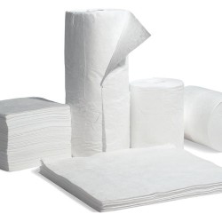 ABSORBENT PAD ABSORBENT PAD - Oil selective pads: 30?X30?Highly absorbent pads, rolls, booms, drum t