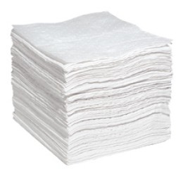 OIL ABSORBENT PAD OIL ABSORBENT PAD - Oil selective sng pads: 19?X15?Highly absorbent pads, rolls,