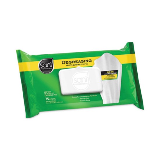 DEGREASER,SFCE WIPES,9-75