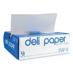 PAPER,6X10.75,WAX,12/500 PAPER,6X10.75,WAX,12/500