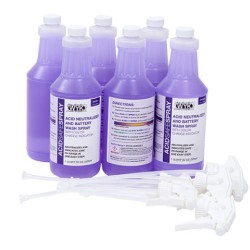 ACID NEUTRALIZING SPRAY ACID NEUTRALIZING SPRAY - AcidSafe Battery Wash32 oz bottles. BATTERY WASH