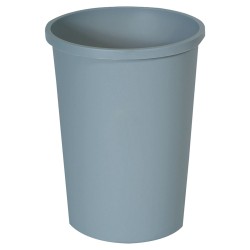 WASTEBASKET,3/8QT RND,GY WASTEBASKET,3/8QT RND,GY