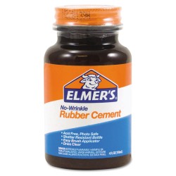 GLUE,RUBBER CEMENT, 4OZ GLUE,RUBBER CEMENT, 4OZ