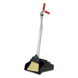 DUSTPAN,W/BROOM,BK DUSTPAN,W/BROOM,BK