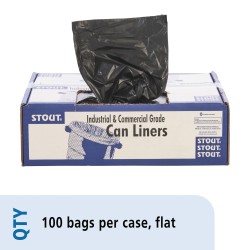 LINER,36X58,1.5 MIL,BN/BK LINER,36X58,1.5 MIL,BN/BK