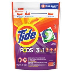 DETERGENT,TIDE POD,35CT DETERGENT,TIDE POD,35CT