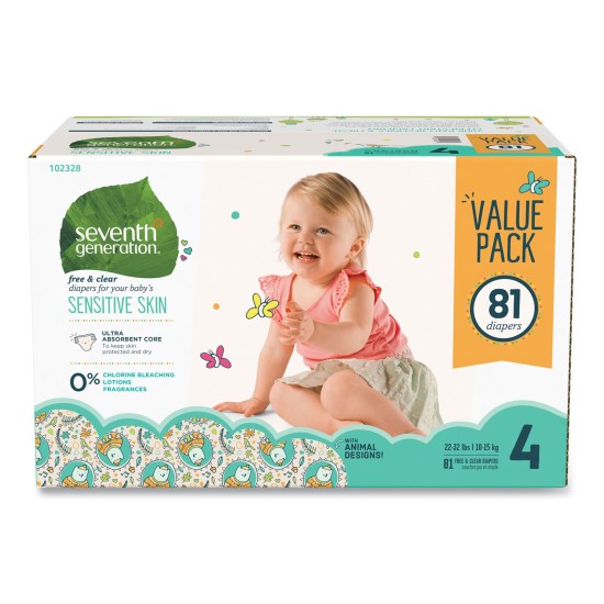 DIAPERS,FC,SIZE,4,81CT
