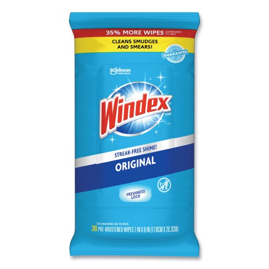 WIPES,GLASS CLEANER,WH