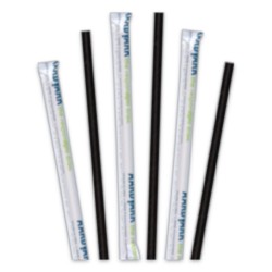 STRAW,5.75",PPR,3200,BK STRAW,5.75",PPR,3200,BK