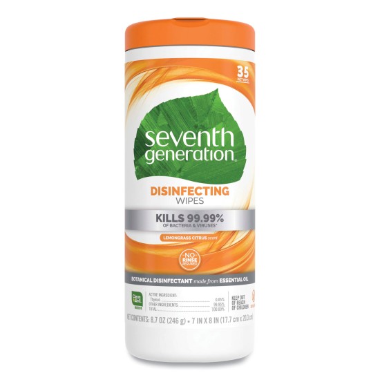 WIPES,DISINFECTANT,35,WH
