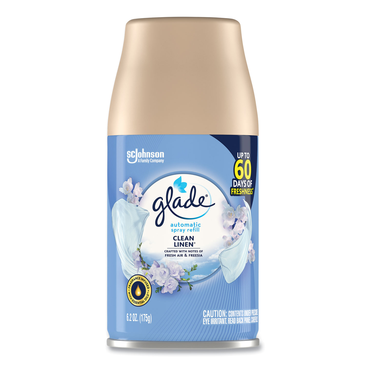 Glade Automatic Spray 2 Refills, Air Freshener, Clean Linen, 2 x 6.2 oz -  The Fresh Grocer