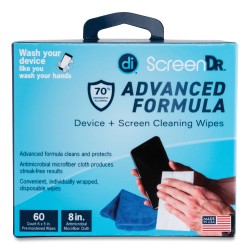 WIPES,WET,SCREEN,60/PK WIPES,WET,SCREEN,60/PK