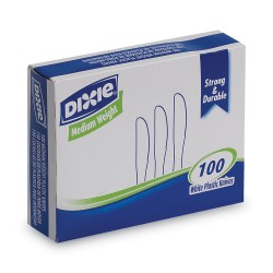 KNIFE, MED WGT,100,WHT KNIFE, MED WGT,100,WHT