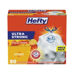 BAG,HEFTY,CITRUS,13GAL,WH BAG,HEFTY,CITRUS,13GAL,WH