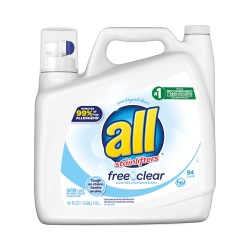 DETERGENT,141OZ,4CT,CLR DETERGENT,141OZ,4CT,CLR