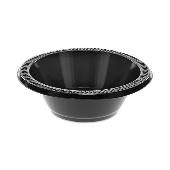 BOWL,12OZ,PLASTIC,BK