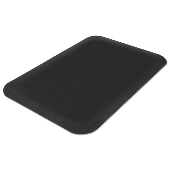 Pro Top Anti-Fatigue Mat, PVC Foam/Solid PVC, 36 x 60, Black - Open Market Item